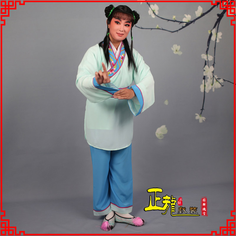 江山歌仔戏童生小孩影视银心四九服 书童衣