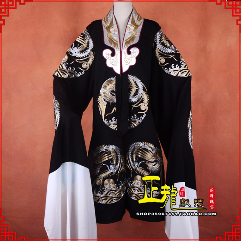 江山二进宫服装国太女披 全金团凤凤披