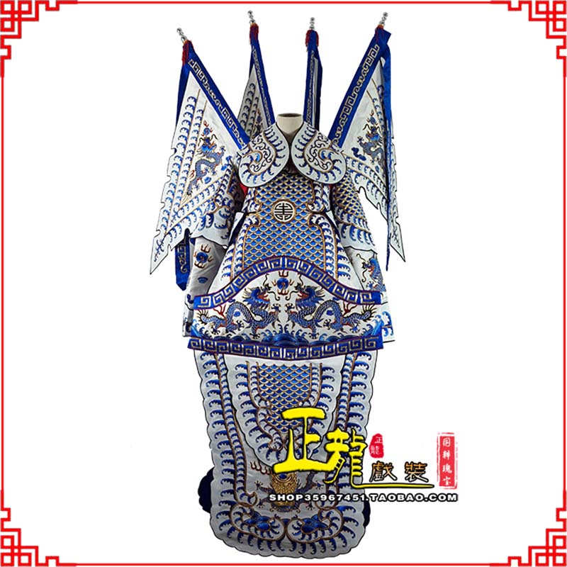 江山武生武将大靠祥龙勾金